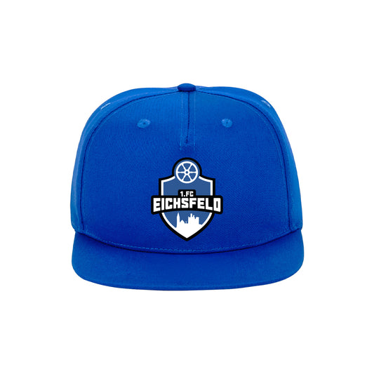 Snap Cap "Logo" Blau